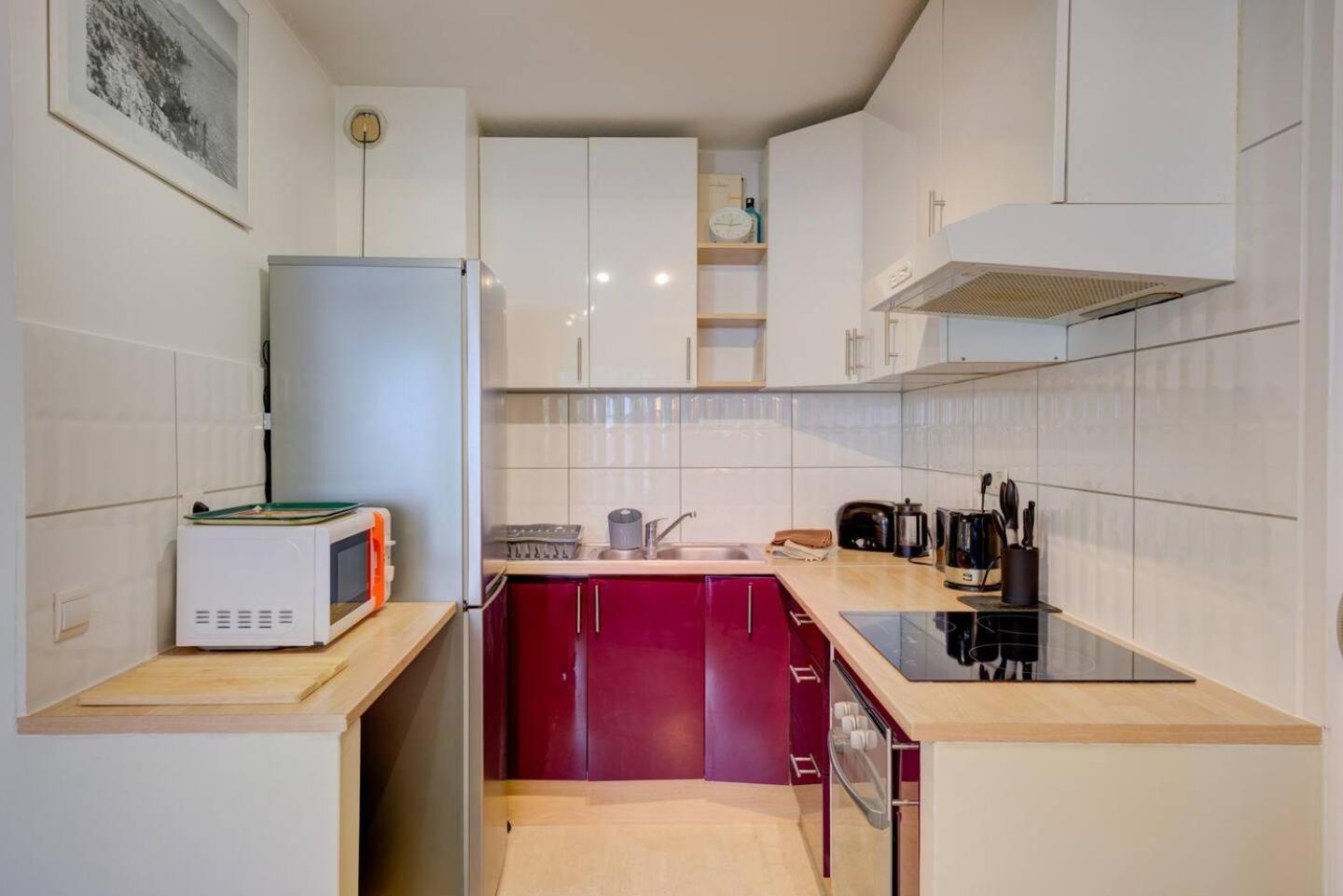 Elegant Apt W/2 Terraces/Mins To Beach & Shops أنتيب المظهر الخارجي الصورة